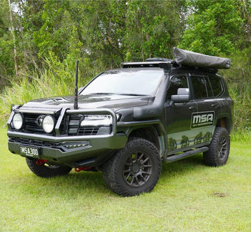 MSA Power-Fold Towing Mirrors for Toyota LandCruiser 300 Series VX, Sahara, Sahara ZX, GR Sport (07/2021 - Current) - Brixton 4x4 - Buy Online Now!